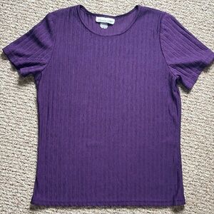 Vintage purple blouse top